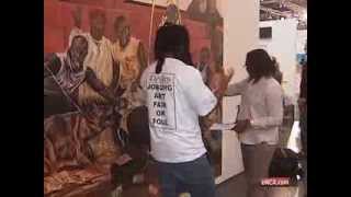 New Zuma painting returns to Joburg Art Fair [upl. by Lerad]