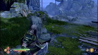 God of War 4  Localización Hallazgos  Cuernos de Veithurgard Veithurgard [upl. by Derwon]