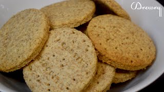 How to make Digestive Biscuits Homemade good recipe [upl. by Johansen]