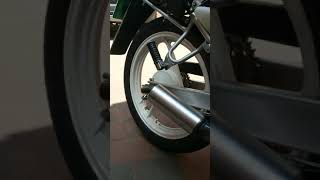 Yamaha TZR125 Giannelli sound YPVS [upl. by Anilah620]