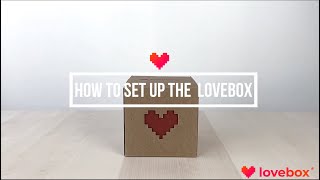 How to set up the Lovebox in 2 minutes ❤️ [upl. by Avihs]