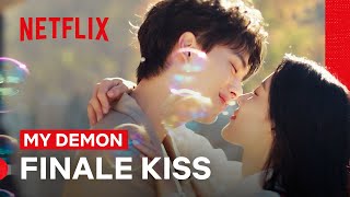 Song Kang and Kim Youjung Kiss in the Park😘🫧 My Demon  Netflix Philippines [upl. by Merrill]