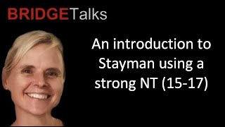 Introduction to stayman with a strong NT 1517 [upl. by Rianon]