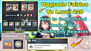 Upgrade Flower fairies to level 420  How to get limited items rewards 💝✨  Neverland ♥️😊 [upl. by Rossuck]