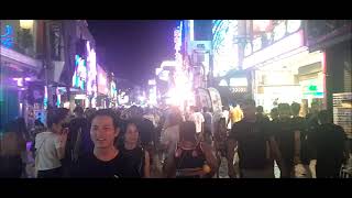 Pattaya Walking Street during Songkran  2024 [upl. by Enitsua114]