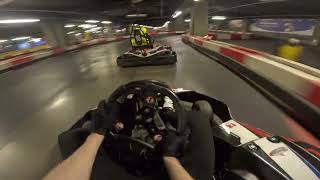 Sofia Ring Mall Karting  Risky Overtakes [upl. by Osner796]