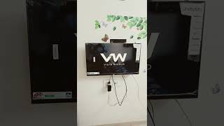 BEST TV IN THE MARKETT VERY LOW PRICEMUCT BUY VW smart tv frameless smarttv review pewdiepie [upl. by Marvin544]