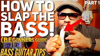 HOW TO PLAY SLAP BASS PT1  For Beginners BASS GUITAR COURSE  Daric Bennetts Bass Lessons [upl. by Suivatram51]