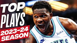 1 HOUR of the Top Plays of the 202324 NBA Season  Pt 2 [upl. by Ennayram]