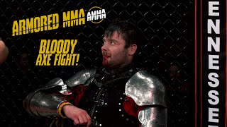 Armored MMA John Stegmeier v Andrew McCabe Axe Profight Middle Weight [upl. by Newmark336]