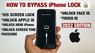 How to Unlock iPhone Screen and Apple ID When You Forgot Password  iPhone Unlock 2022 [upl. by Solegna]