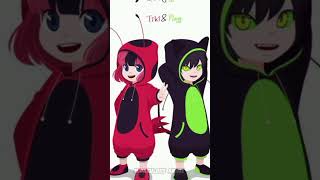 Tikki x Plagg miraculousladybugcatnoirshorts [upl. by Server527]