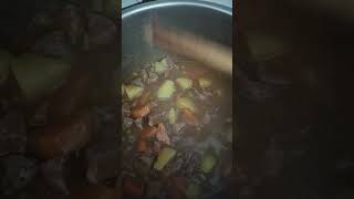 cookingroutinetrendingshortvideoBEAF STEW MALTESE RECIPE [upl. by Nealon]