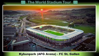 Kybunpark AFG Arena  FC St Gallen  The World Stadium Tour [upl. by Arobed]