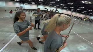 Pearland HS Marching Band 2023 “Illuminate” Alto Sax Headcam [upl. by Roanna]