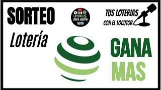 Sorteo Lotería Nacional tarde GANA MAS Resultados En Vivo de hoy miercoles 10 de abril de 2024 [upl. by Reinaldo622]