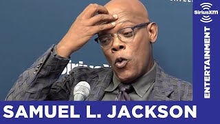 Samuel L Jackson Geeks Out Over Choosing a Lightsaber [upl. by Ybrek]