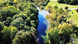 A Flight Over The Obscure That You Deserve Drone Footage New Boston Michigan [upl. by Dnomso]