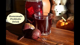 How to Make Beet Kvass Homemade Probiotic Drink [upl. by Suhcnip672]