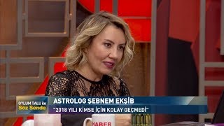 Söz Sende  28 Aralık 2018 Şebnem Ekşib [upl. by Lairbag412]