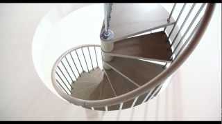 Genius Round Spiral Staircases [upl. by Eisle]