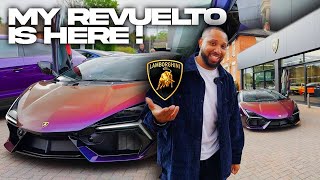 My Lamborghini Revuelto Is Here  First Drive  1015hp V12 [upl. by Jun110]