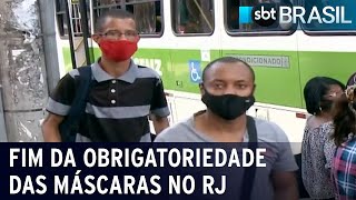 Rio de Janeiro retira obrigatoriedade de máscaras  SBT Brasil 070322 [upl. by Adaurd]