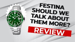 Festina Sport Divers Watch F203603 Review A Swiss watch from Spain [upl. by Melisent30]