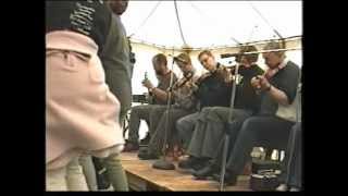 Shetland music session 2  Eightsome Reel at Unst Yoal Regatta in 2000 [upl. by Beale]