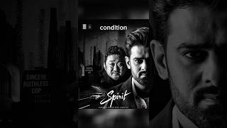 Prabhas Spirit New Update 🥵🔥  spirit movie details review 😱 prabhas spirit sandeep short [upl. by Arleen418]