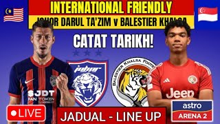 JOHOR DT vs BALESTIER KHALSA  LIVE JDT  JDT LIVE  LIVE JDT [upl. by Eisen738]