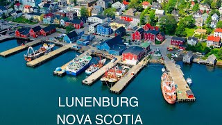 Lunenburg Tour Nova Scotia 4K [upl. by Adgam]