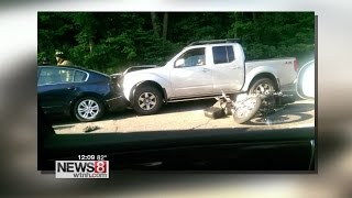 Motorcyclist injured in Durham crash [upl. by Mccutcheon545]