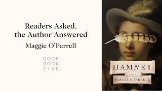 Author Maggie O’Farrell on Hamnet  goop Book Club [upl. by Asilehc]