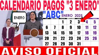 📆CALENDARIO🎁ADELANTAN PAGOS Y ENTREGAS DE TARJETA MUJER 6364 Y ADULTOS 65 Y MÁS [upl. by Ilahtan407]