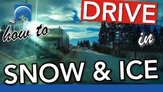 Winter Defensive Driving Tips for Deep Snow Driving [upl. by Robillard]