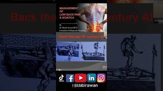 Management  Low back pain amp Sciatica  Part 11 [upl. by Keelia226]