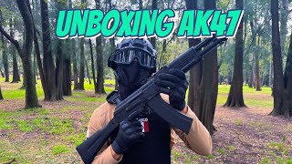 UNBOXING AK47 GELBLASTER PREMIUM réplica de Hidrogel [upl. by Ammon]