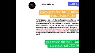 RESICO ¿CFDI Público en General ¿Desglosar Folios ¡La Respuesta Definitivaquot [upl. by Alliscirp]