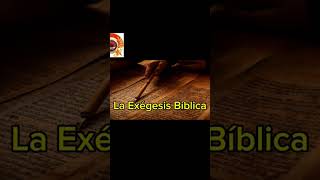 ¿Sabías que es la Exégesis Biblica evangelio familiascristianas pastor exegesis [upl. by Salhcin]