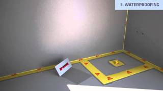 Sika Wet Room Waterproofing System [upl. by Cull803]