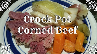 How To Make Corned Beef in the Crock Pot ☘️ EXTENDED version ☘️ [upl. by Autum]