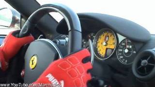 Ferrari 430 Scuderia in Action  Ride Rev Accelerations Fly Bys Drifts [upl. by Caffrey]