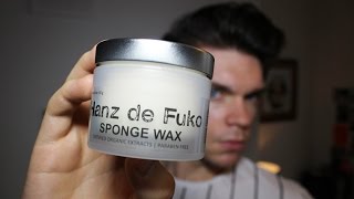 Hanz de Fuko Sponge Wax  Review [upl. by Haeluj]