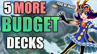 5 MORE Budget Decks UNDER 115 To Clean Up The Competition [upl. by Valerlan]