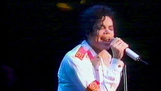 Michael Jackson  Man in the Mirror  Dangerous Tour in Copenhagen 1992  Remaster [upl. by Pearman672]