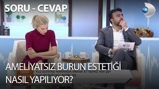 Ameliyatsız Burun Estetiği Nasıl Yapılıyor [upl. by Witty156]