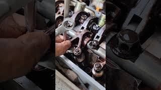 engine tappet Adjustment tapped [upl. by Uke]