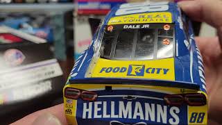 Nascar Diecast review of Lionels Dale earnhardt Jrs 2024 88 Bristol Autograph car [upl. by Ecinrahs]