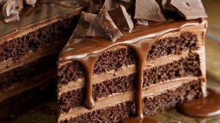 5Ingredient Chocolate Cake Recipe 🧁 Quick amp Easy for Busy People [upl. by Aspa]